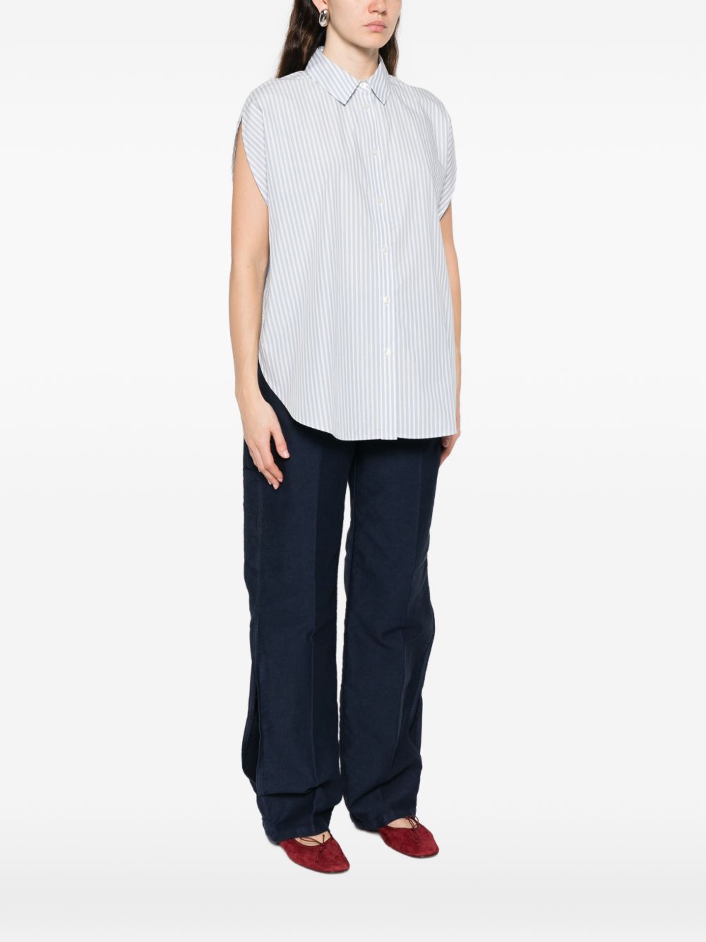 Woolrich Shirts Clear Blue