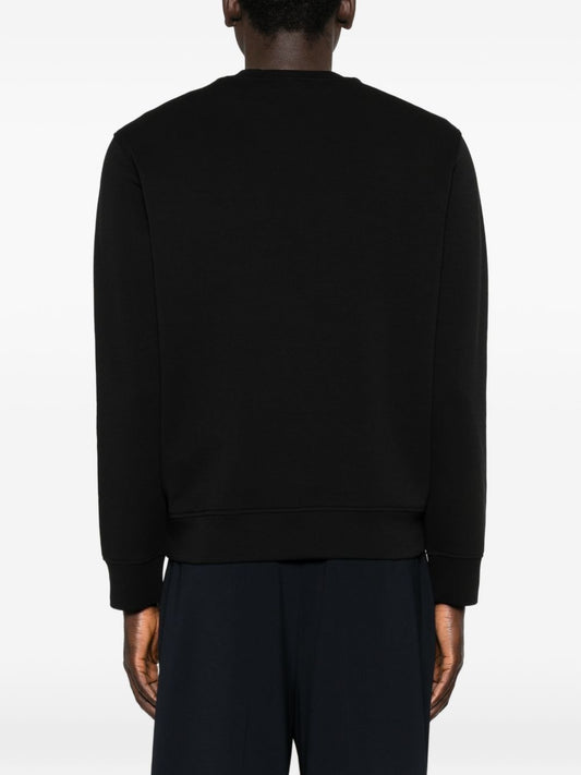 Emporio Armani Sweaters Black — Men's Luxury Topwear