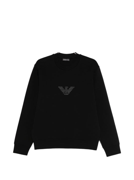Emporio Armani Sweaters Black — Men's Luxury Topwear