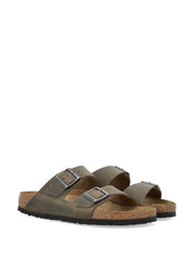 Birkenstock Sandals — Khaki Men's Cork Footbed (New)