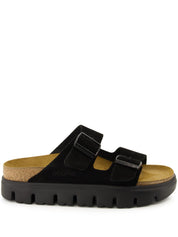 Birkenstock Sandals Black — Women's Suede Sandals