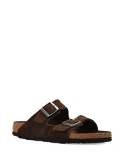 Birkenstock Arizona Sandals for Men — Brown Suede