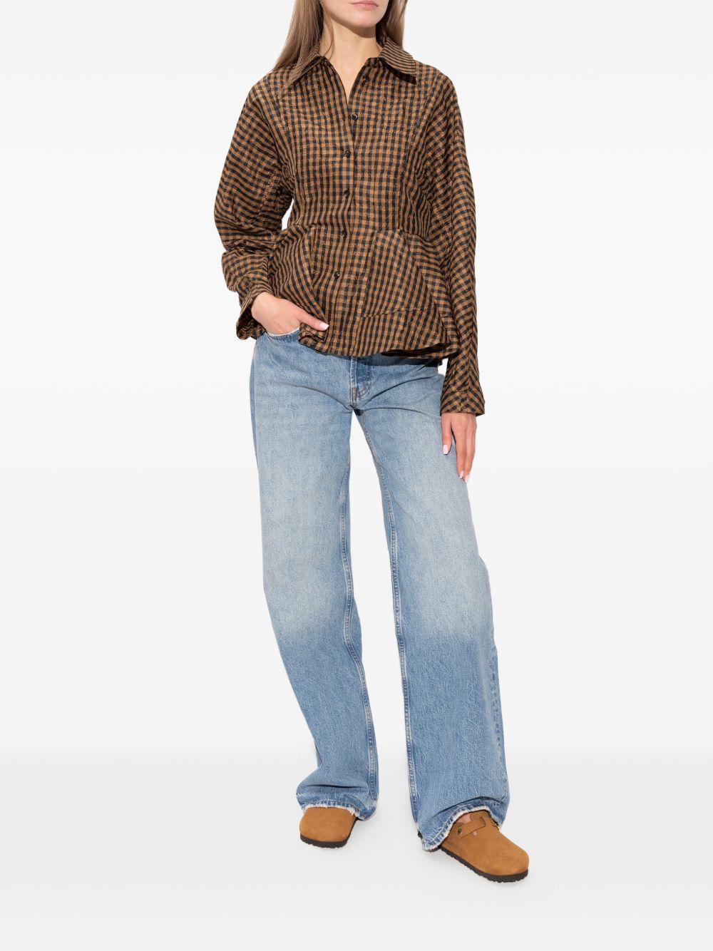 Birkenstock Sandals Leather Brown