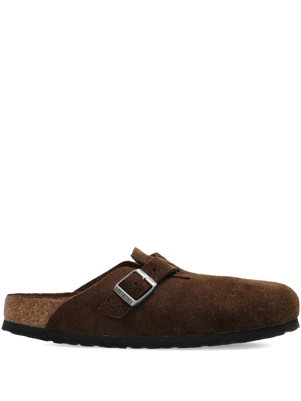 Birkenstock Boston Slippers — Brown Sandals for Women