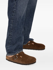 Birkenstock Boston Slippers — Brown Sandals for Women