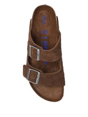 Birkenstock Arizona Sandals — Brown Suede Women’s Sandals