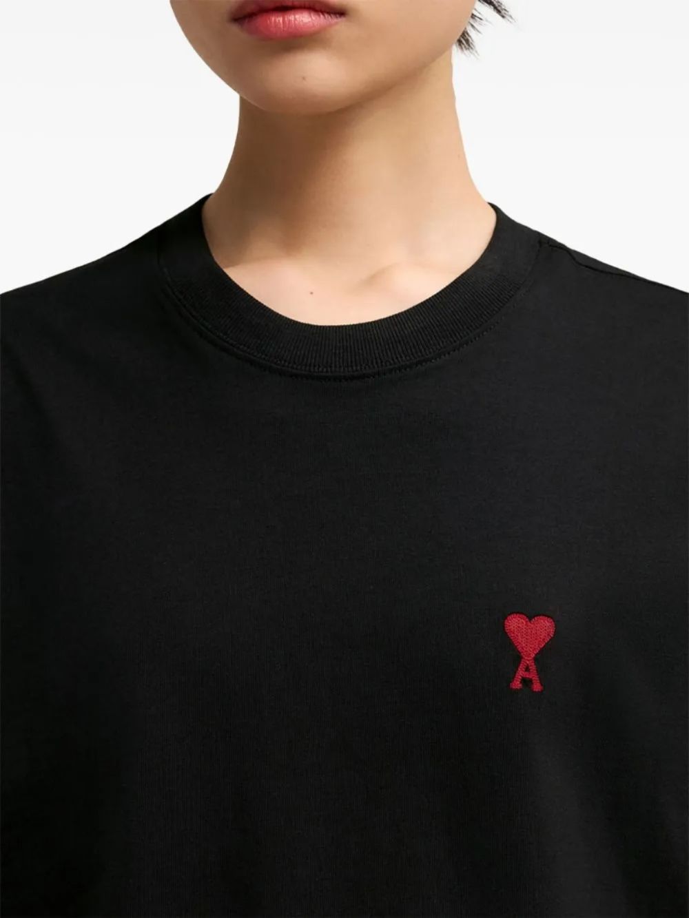 Ami Paris T-shirts and Polos Black