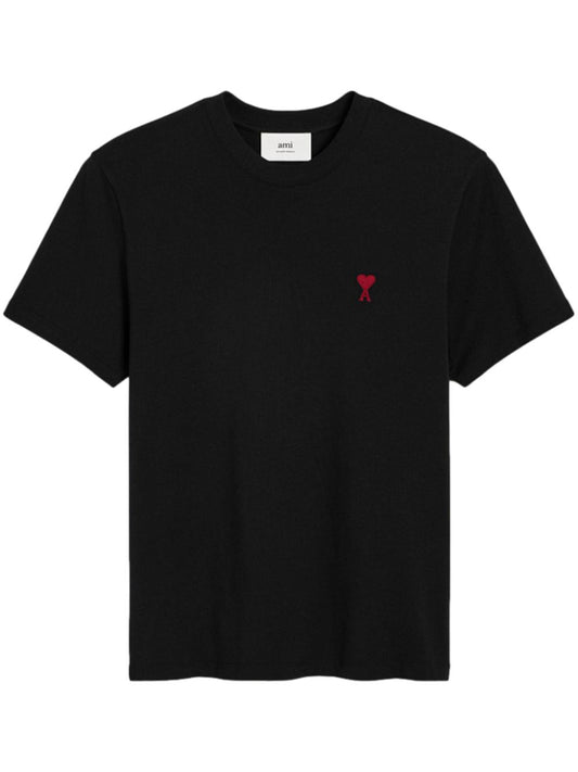 Ami Paris Black T-Shirts & Polos — New In 2026