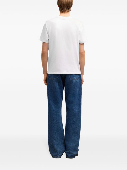 Ami Paris T-Shirts & Polos White — Signature Ami De Coeur