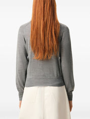 Ami Paris Sweaters Grey