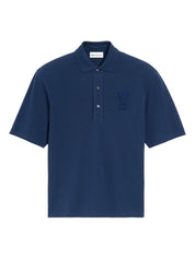 Ami Paris T-shirts and Polos Blue