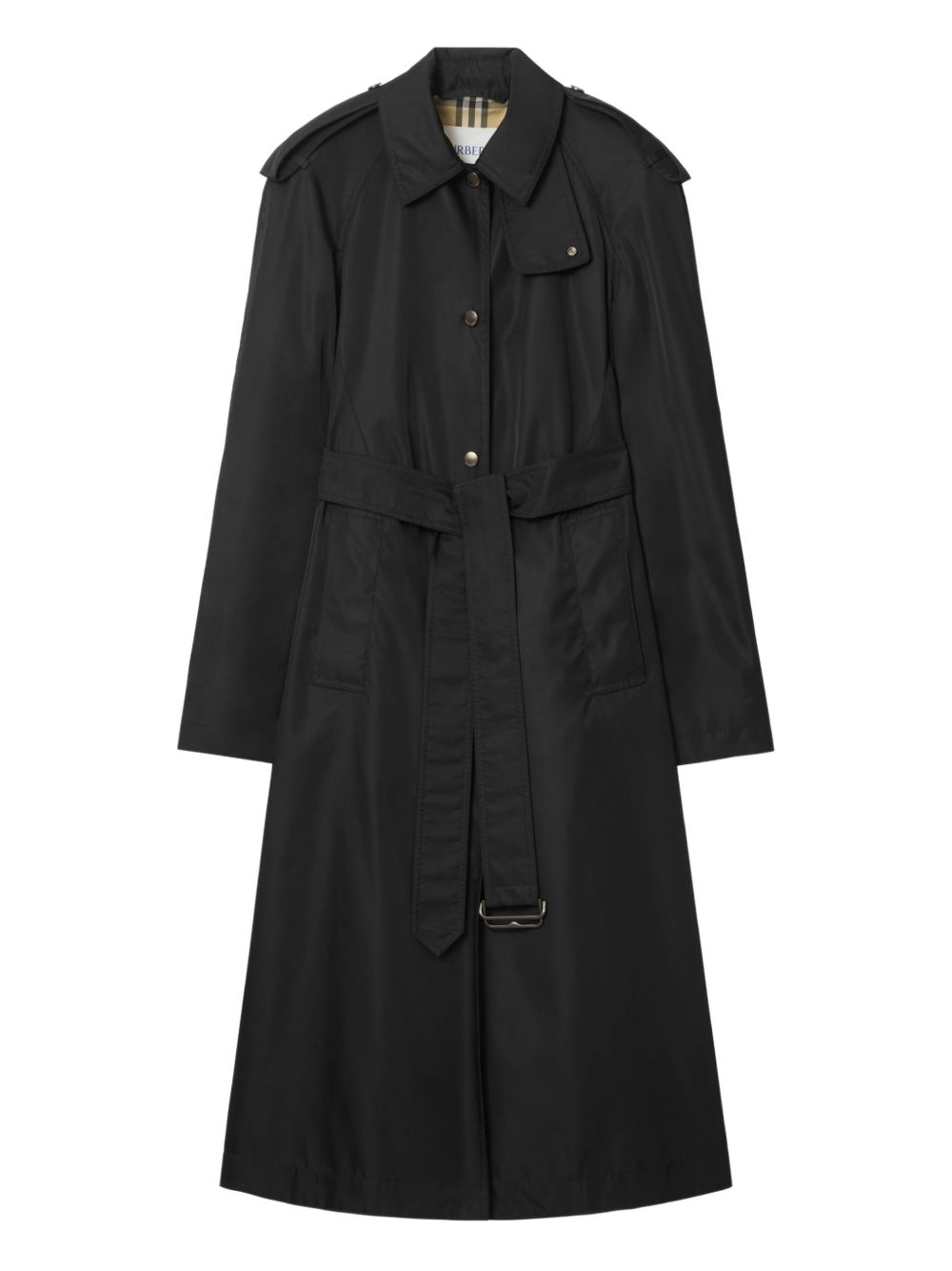 Burberry Coats Black – Women’s Nylon Trench Coat