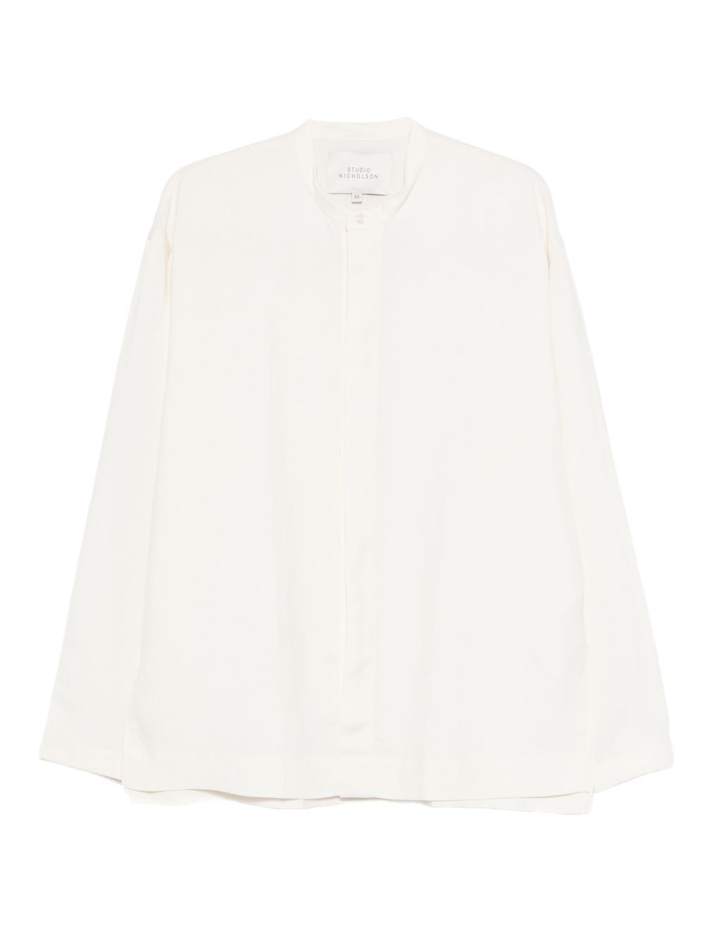 Studio Nicholson PRE Shirts — Off-White Linen Blend