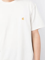 Carhartt WIP Main White Polo Shirt — New In