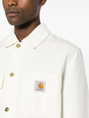 Carhartt Wip Main Jackets White — Organic Cotton Overshirt
