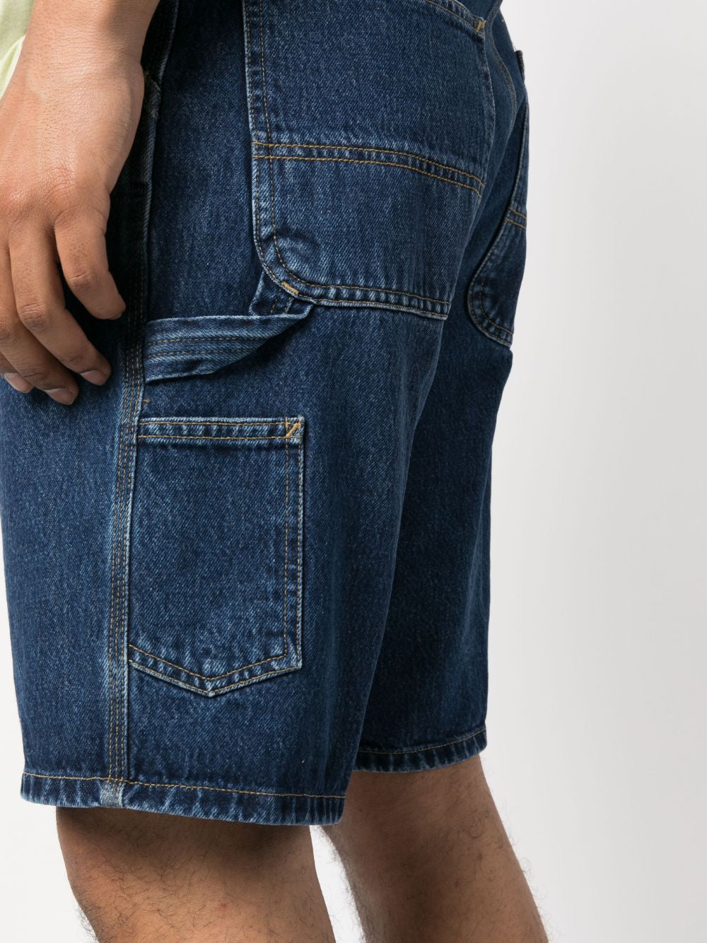 Carhartt WIP Main Blue Shorts — Men's Denim Shorts
