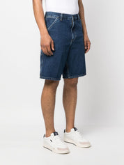 Carhartt WIP Main Blue Shorts — Men's Denim Shorts