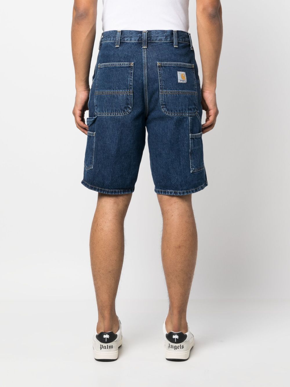 Carhartt WIP Main Blue Shorts — Men's Denim Shorts