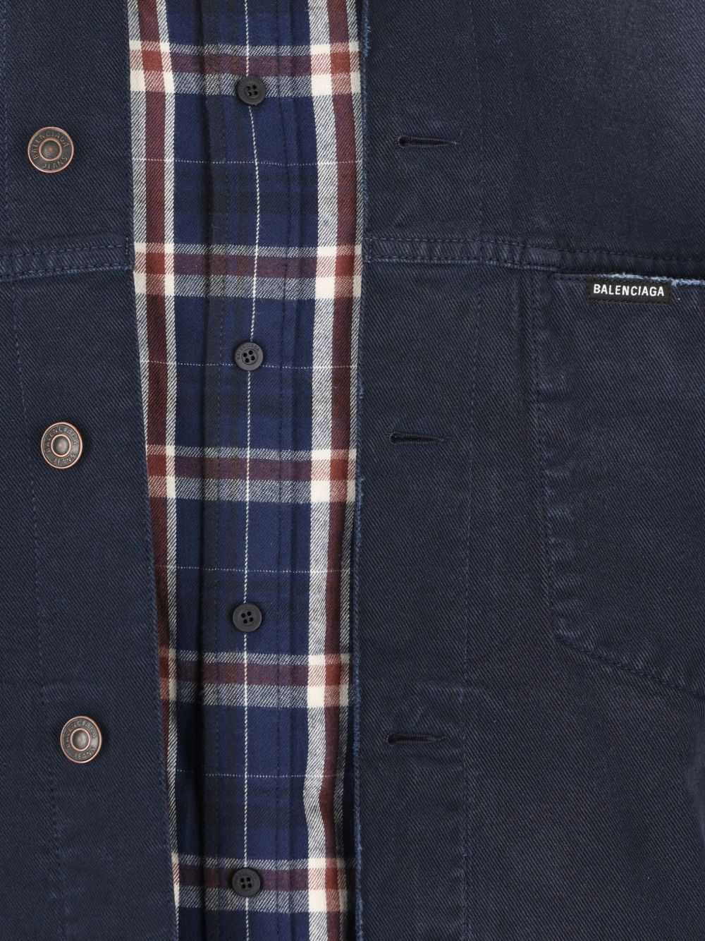 Balenciaga Jackets Blue — Men's Luxury Jackets