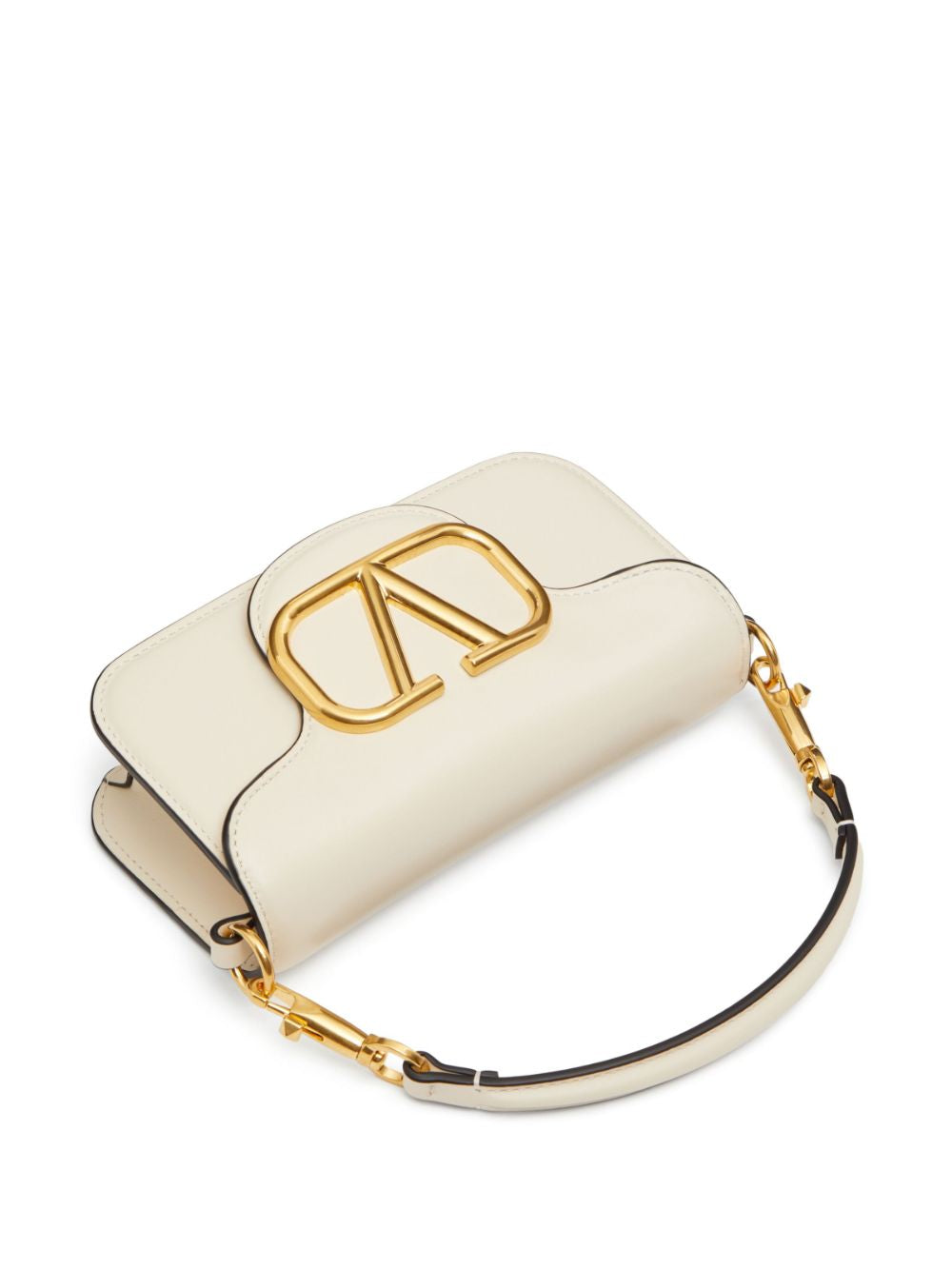 Valentino Garavani Shoulder Bag — Ivory Locò Small