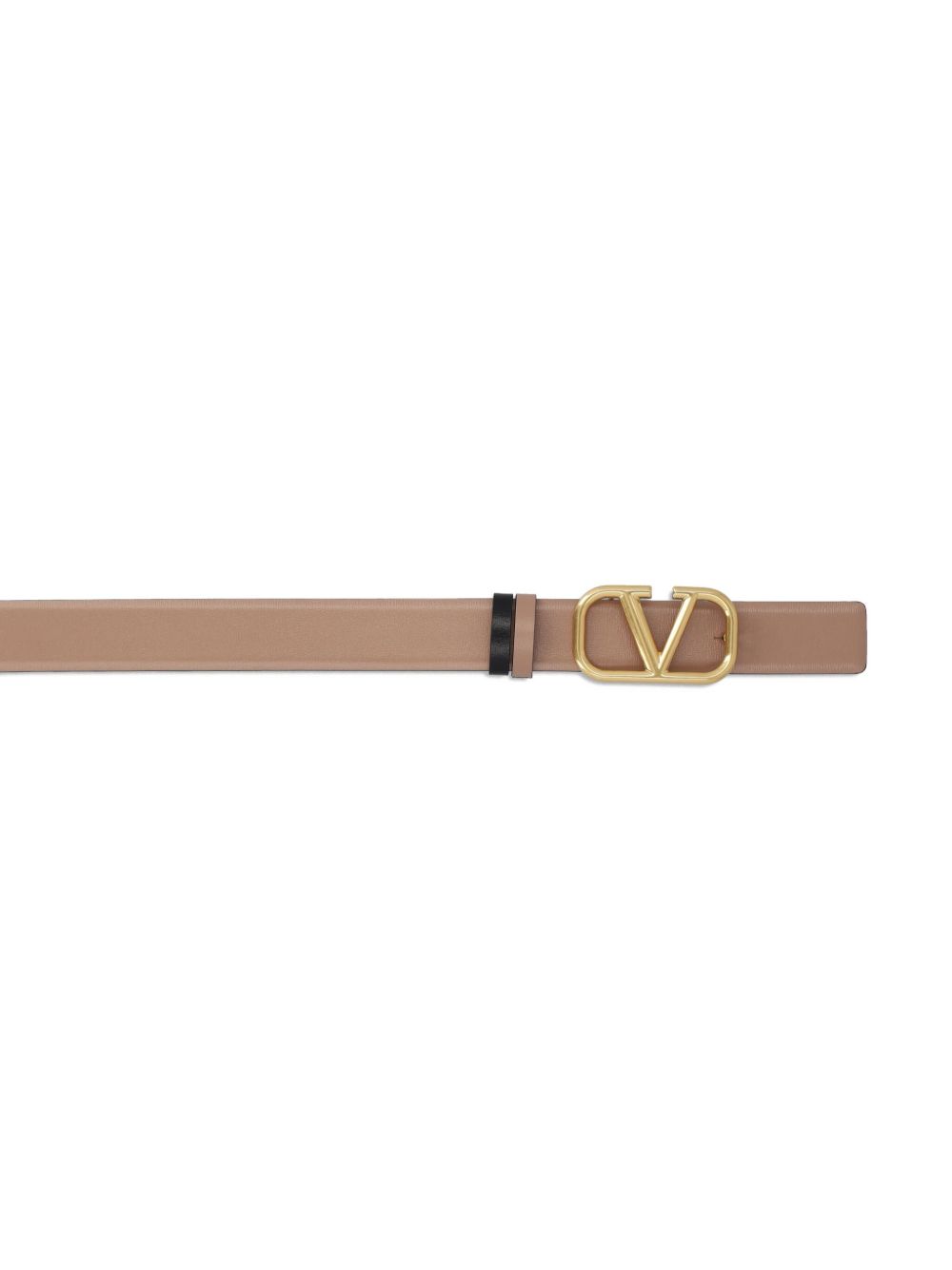 Valentino Garavani Reversible VLogo Leather Belt — Women