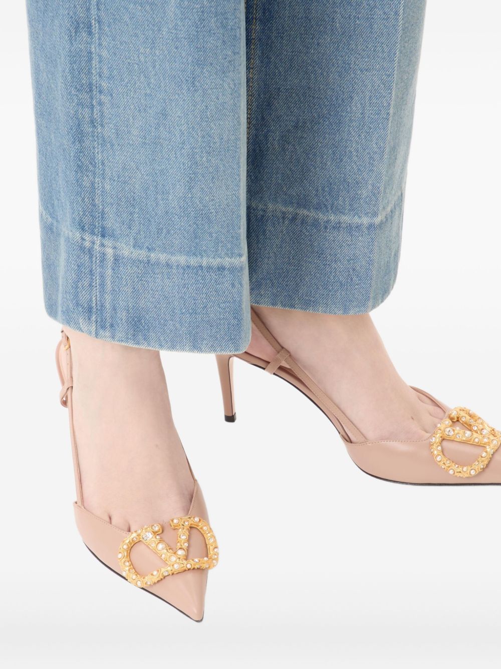 Valentino Garavani With Heel Beige