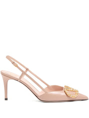 Valentino Garavani With Heel Beige