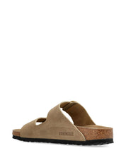 Birkenstock Sandals — Arizona Silk & Nylon | Light Brown