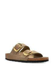 Birkenstock Sandals — Arizona Silk & Nylon | Light Brown