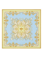 Versace Scarfs Clear Blue - Silk Barocco Foulard, €/From €490
