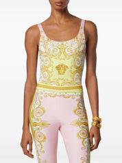 Versace Beachwear & Underwear — Pink Barocco Swimsuit