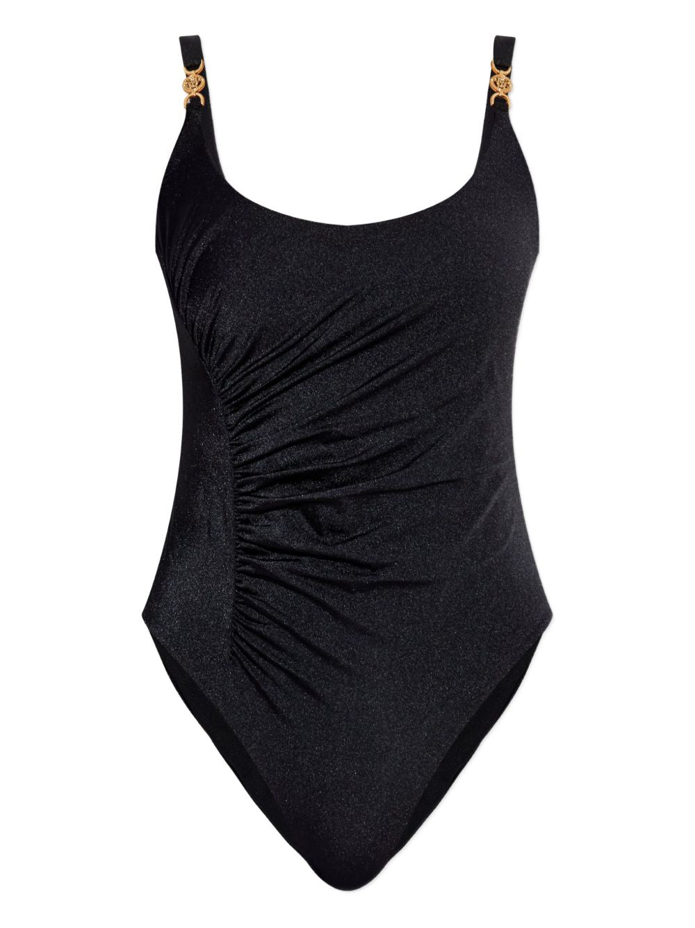 Versace La Medusa Swimsuit — Black Beachwear