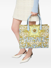 Versace Clear Blue Shopper Bag — La Medusa Edition