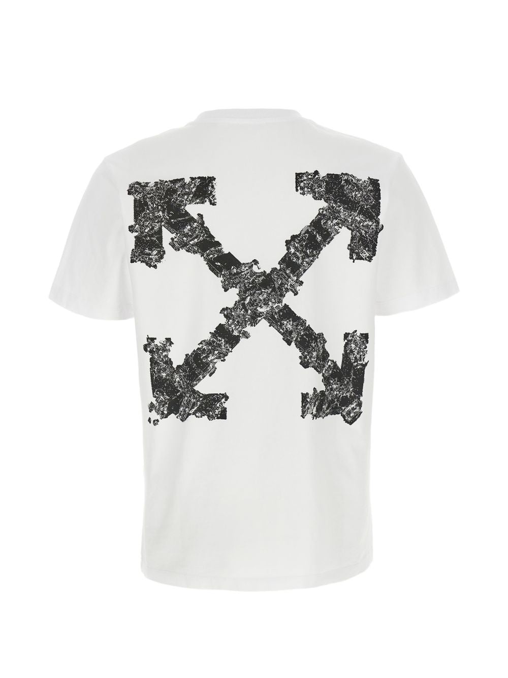 Off White T-Shirts & Polos — White Topwear (Men)
