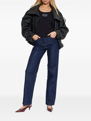 Versace Topwear – Black Logo Tank | Versace Top Black