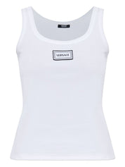 Versace White Logo Tank Top — New In Spring 2026