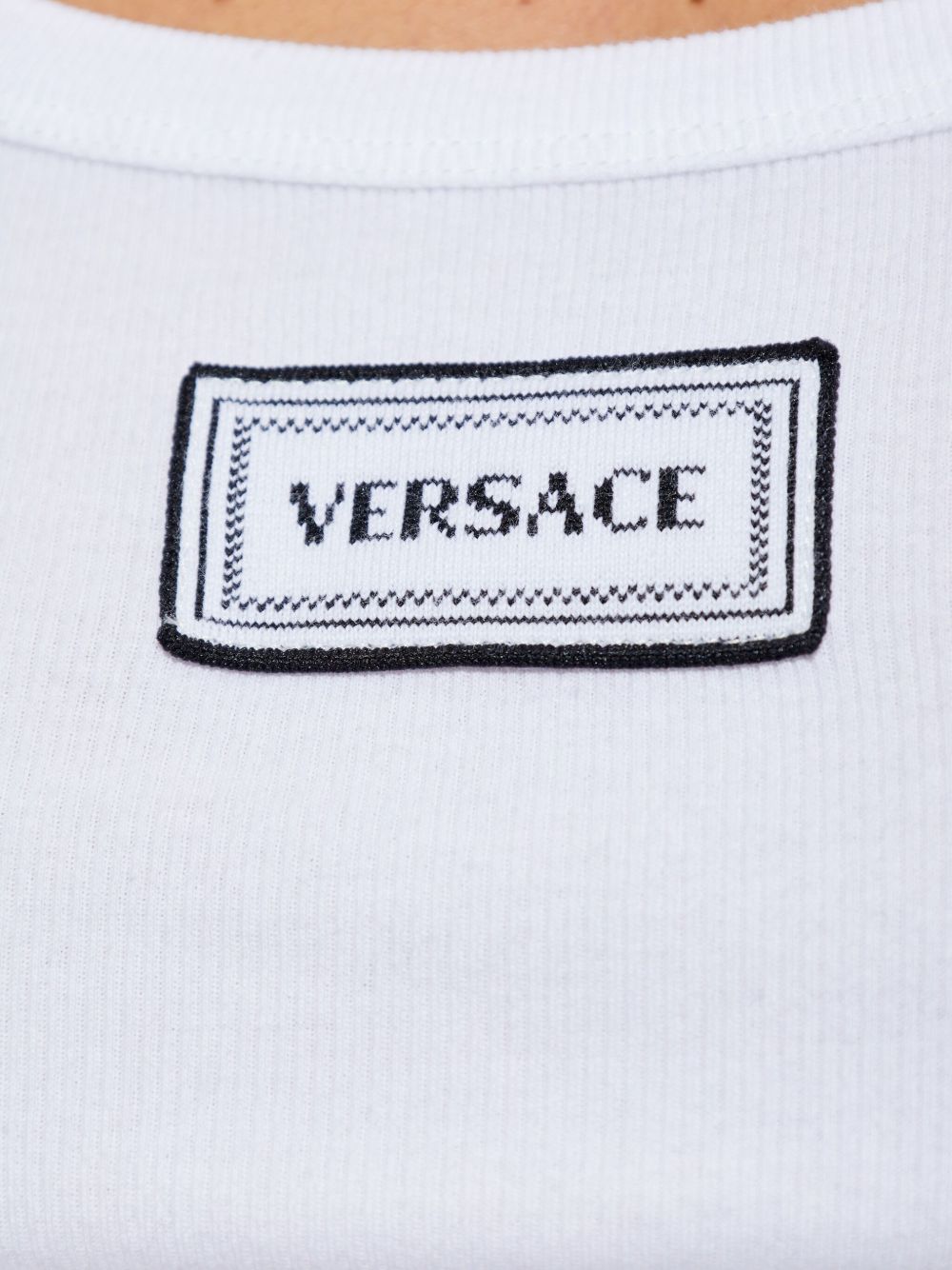 Versace White Logo Tank Top — New In Spring 2026