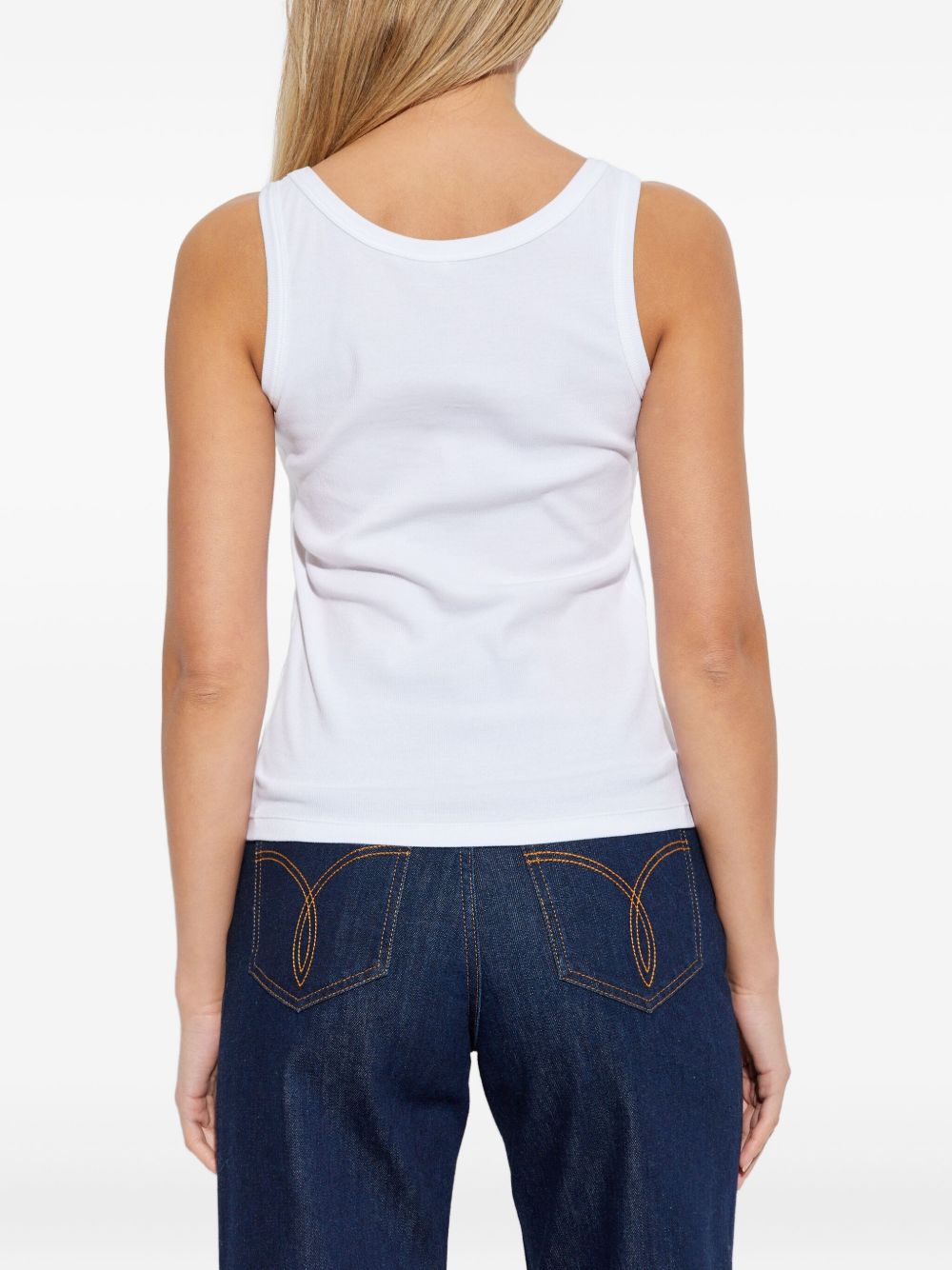 Versace White Logo Tank Top — New In Spring 2026