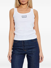 Versace White Logo Tank Top — New In Spring 2026
