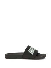 Balenciaga Sandals Black — Moulded Pool Slides
