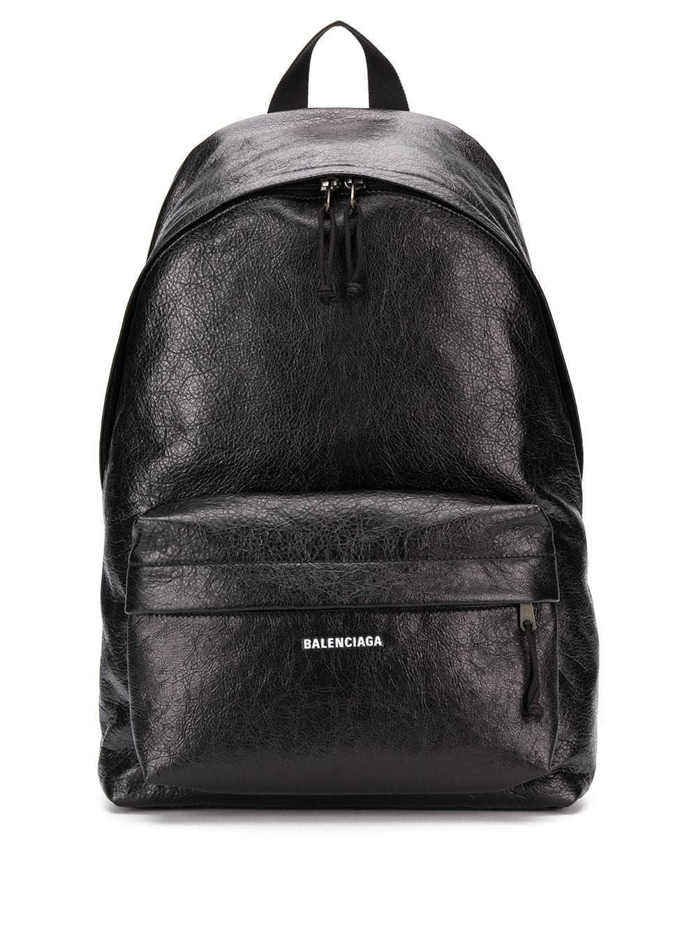 Balenciaga Black Explorer Backpack for Men — New In