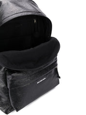 Balenciaga Black Explorer Backpack for Men — New In