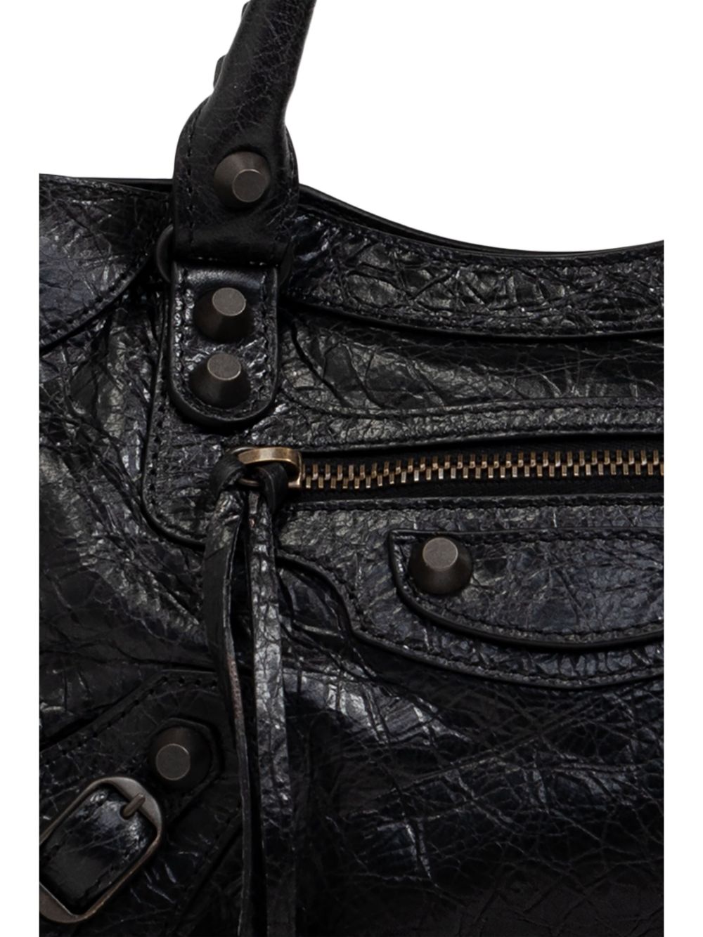 Balenciaga Handbag — Le City Mini Leather Shoulder Bag
