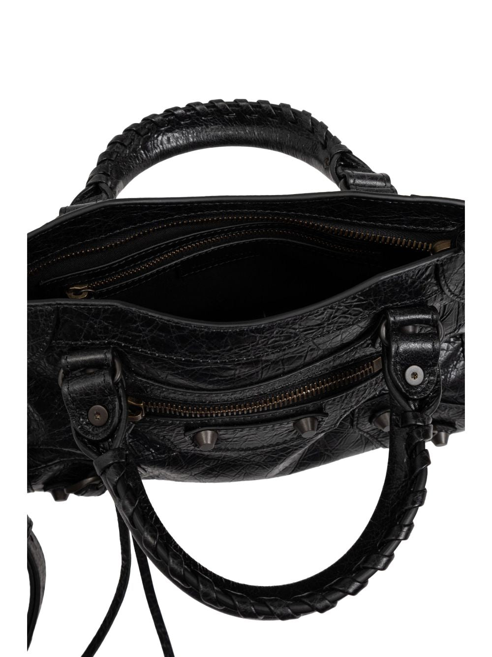 Balenciaga Handbag — Le City Mini Leather Shoulder Bag