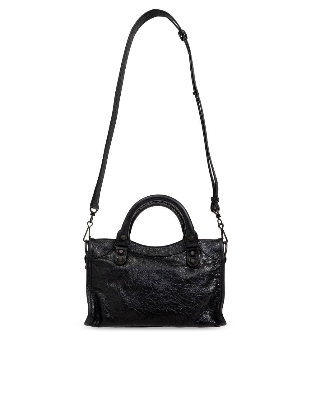 Balenciaga Handbag — Le City Mini Leather Shoulder Bag