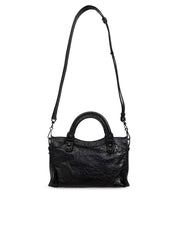 Balenciaga Handbag — Le City Mini Leather Shoulder Bag