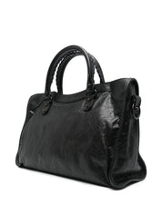 Balenciaga Handbag — Le City Medium Silk & Nylon