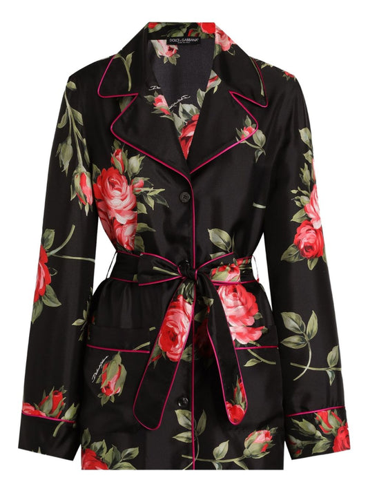 Dolce & Gabbana Black Silk Shirts — New In 2026