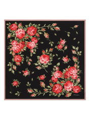 Dolce & Gabbana Pink Silk Scarf — New In 2026