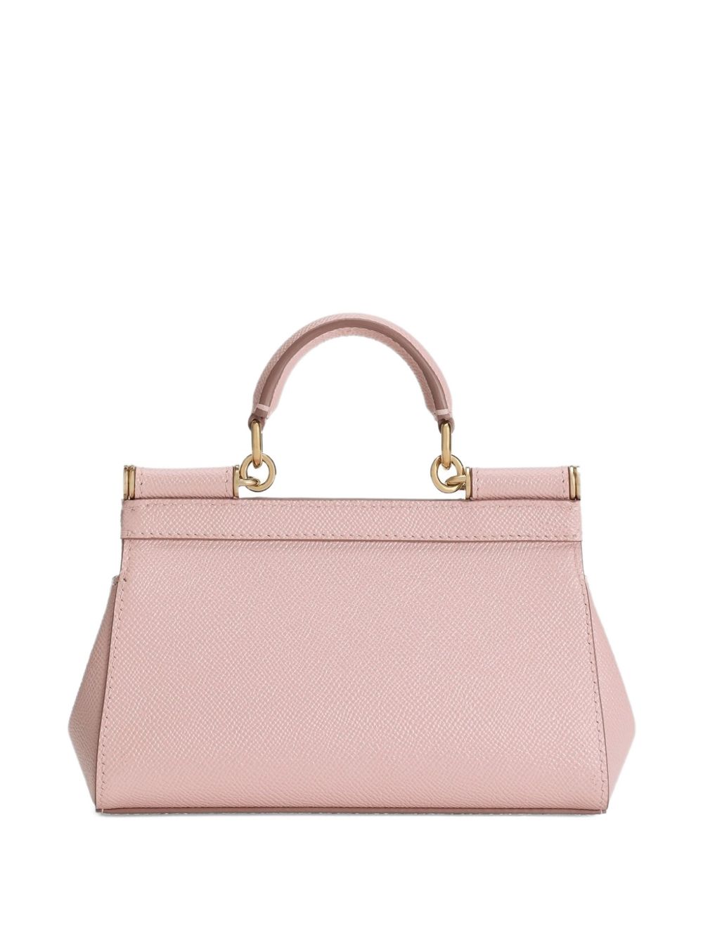 Dolce & Gabbana Pink Handbag — Sicily Small Leather